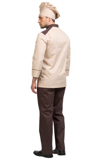 Костюм мужской "Густаво" (бежевый/коричневый)