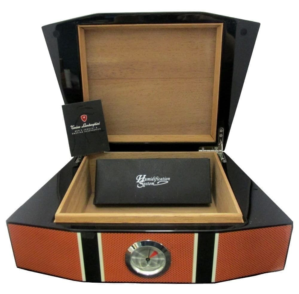 Хьюмидор Tonino Lamborghini (Тонино Ламборгини) MISANO / orange lacquer (thd002005)
