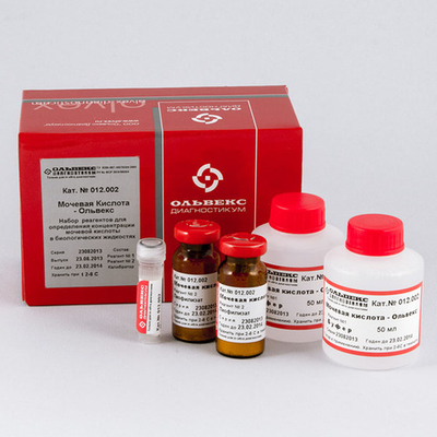 Мочевая кислота-2,Ольвекс,(фермент.м-д б/депротеин.),100мл,012.002