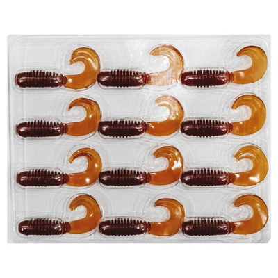 Силиконовая приманка KAIDA 3,8см №17