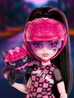 Кукла Монстр Хай Vamptastic Scooter Дракулаура JDR61