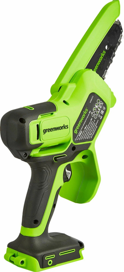 Цепная пила аккумуляторная GREENWORKS G24MCS10 24В,10см,1/4-1.1-28 без АКБ и ЗУ (2008207)