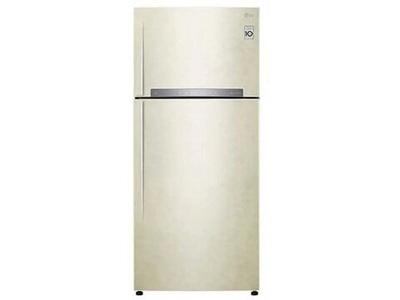 Холодильник LG GN-H702HEHL Total No Frost бежевый