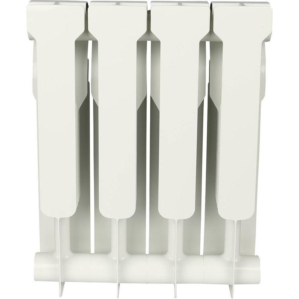 ROMMER Profi BM 350 (BI350-80-80-130)  4 секций радиатор биметаллический (RAL9016)