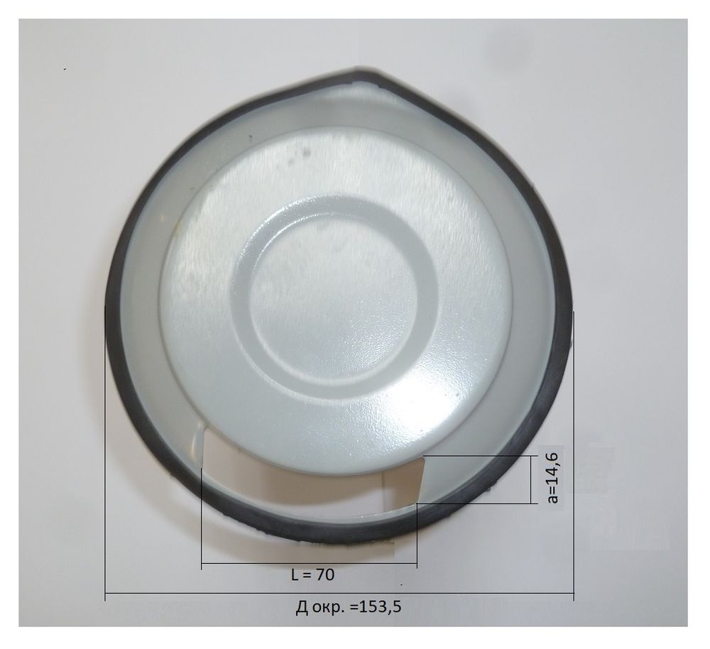 Фильтроэлемент воздушный цилиндрический (110х60х222) TDQ 15 4L(фильтроэлемент"грибок")/Air filter element