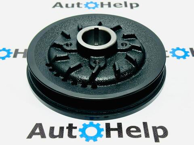 Шкив коленвала MD160546 Mitsubishi 4D56 1 ремень