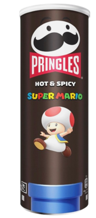 Чипсы Pringles Super Mario пряные и острые