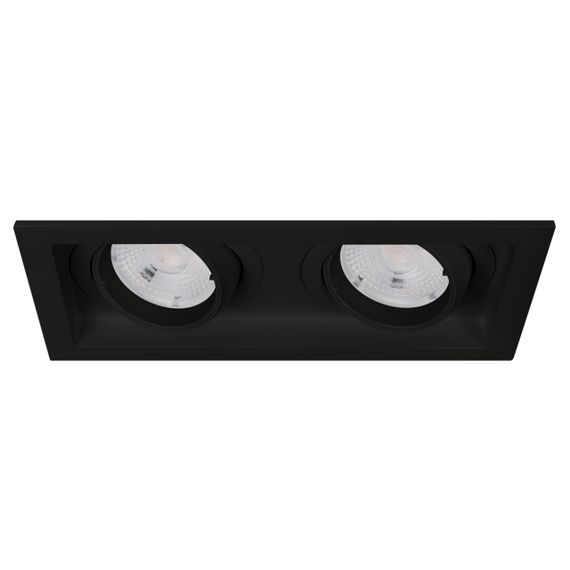 Светильник MS-VORTEX-BUILT-S170x90-2x12W Warm3000 (BK-BK, 20 deg, 230V) Arlight 058436