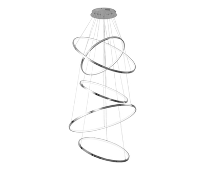 09475-5A,02 Люстра димм.Амия хром Led 150W