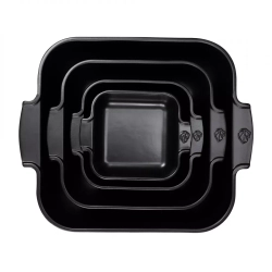 Квадратная форма для запекания 21см 1.1л Peugeot Satin Black