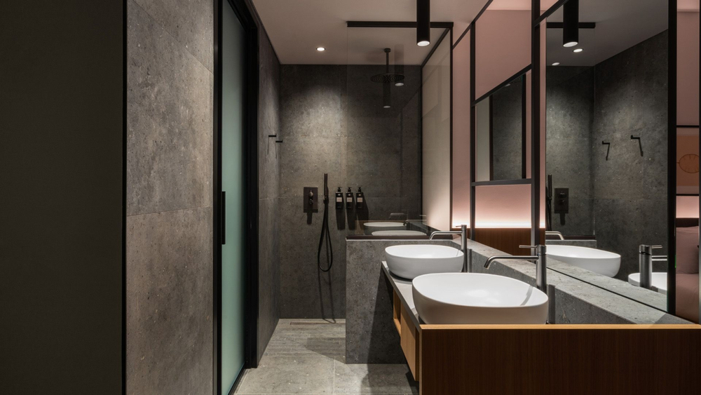 Ручной душ Gessi 316, с шланговым подсоединением и держателем, цвет Matte Black