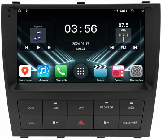 Магнитола для Lexus IS200 XE10, Toyota Altezza 1998-2004 - FarCar DX9-9700 монитор 9" IPS на Android 13, 4+64Гб, CarPlay