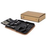 Набор инструментов Spike из переработанной пластмассы, сертифицированной по стандарту RCS, с 24 предметами и чехлом из пробко