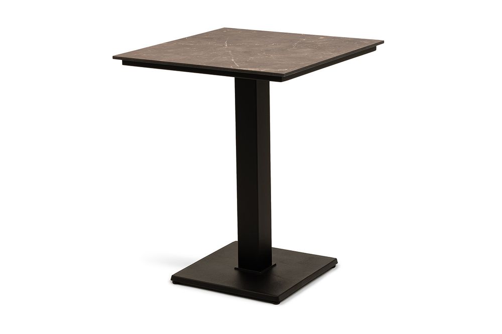 "Каффе" стол из HPL квадратный 60х60см, цвет "677"