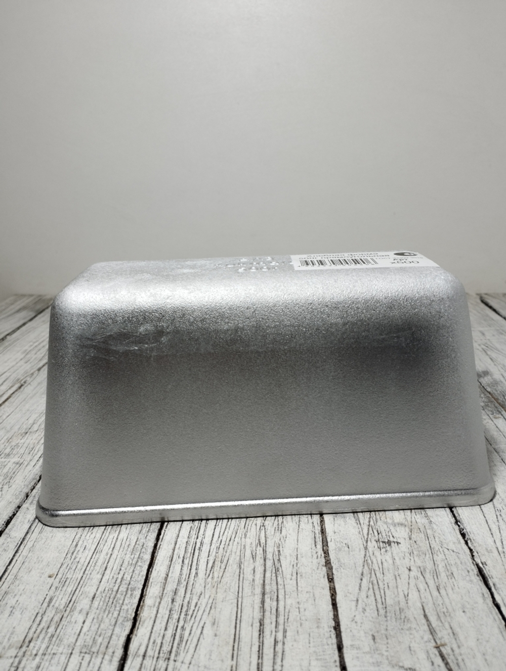 Форма для хлеба  500г прямоуг одиночка х500