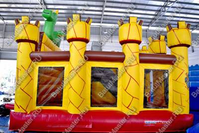 Коммерческий надувной батут "Замок дракона"