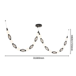 Подвесной светодиодный светильник Favourite Perler 4560-2PC