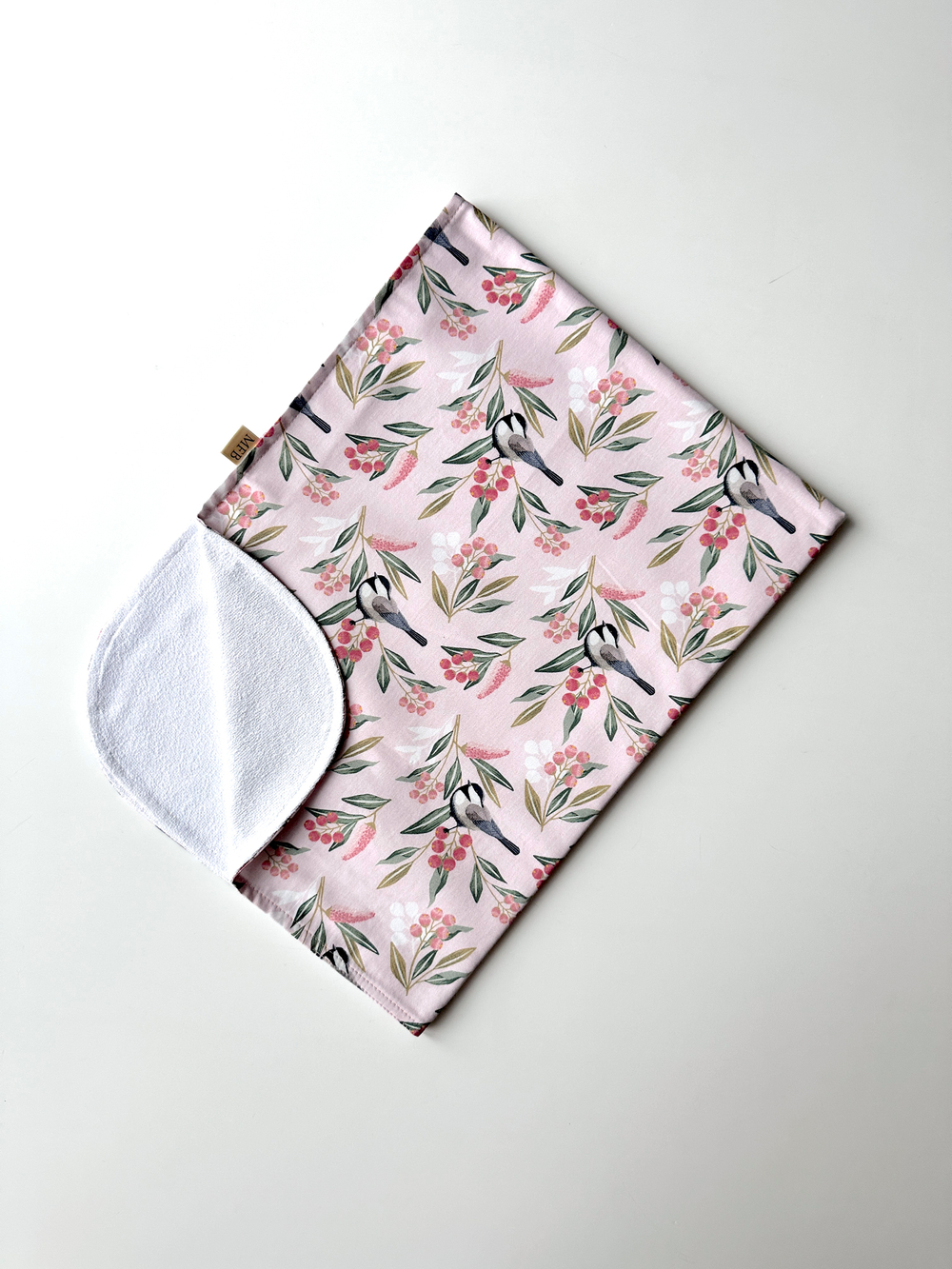 Набор пеленок "Птички и ягоды M"