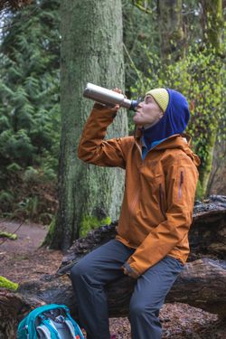 Бутылка Klean Kanteen Classic Narrow Flip Sport 18oz (532 мл) Brushed Stainless