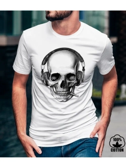 Футболка дизайнерским принтом