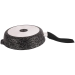 Сковорода глубокая 24см со съемной ручкой и стекл. крышкой «Грация» (черный/серебро) сгчс242а