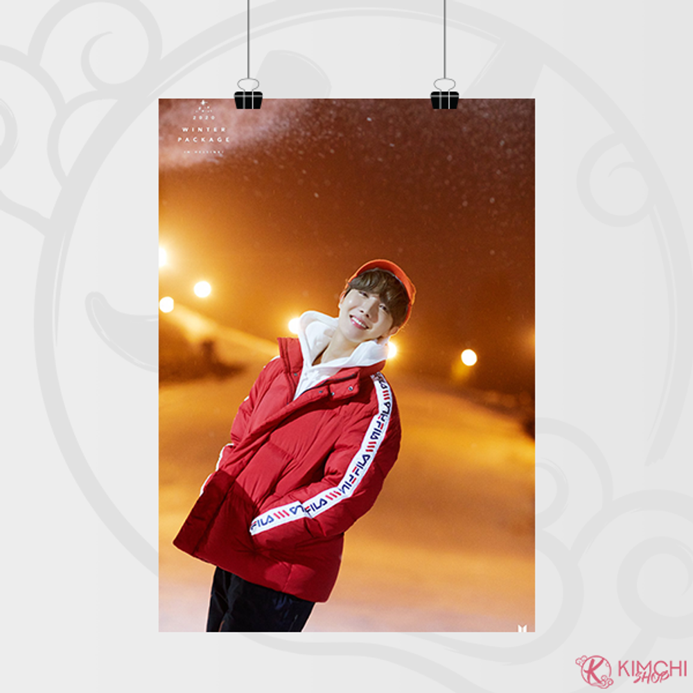 Постер А4 - BTS -Winter Package