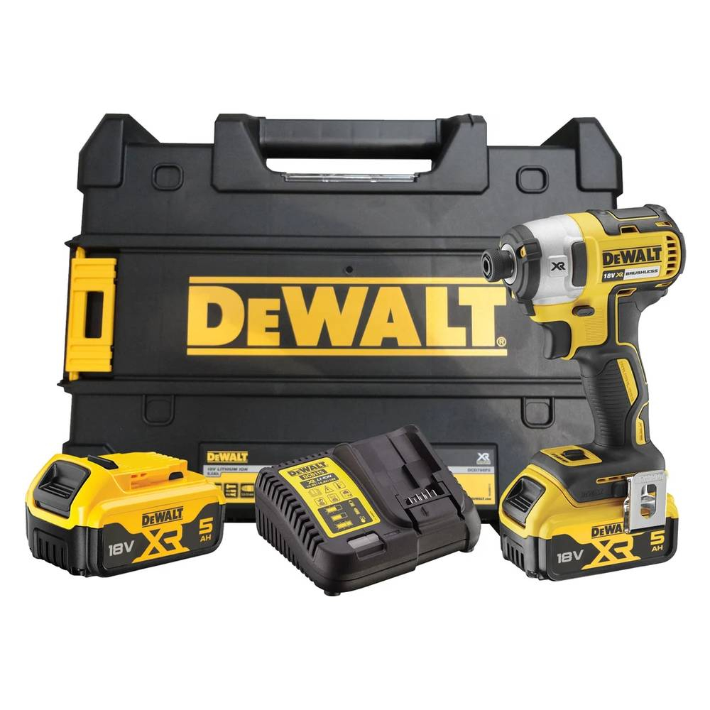 Аккумуляторная дрель-шуруповерт DeWalt DCF887P2 ударная
