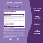 Natrol, Sleep & Restore, 60 капсул