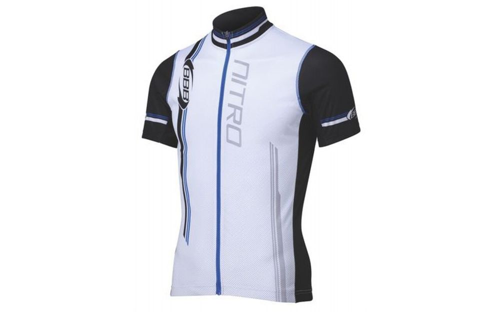 BBW-116 Nitro jersey s.s. white blue