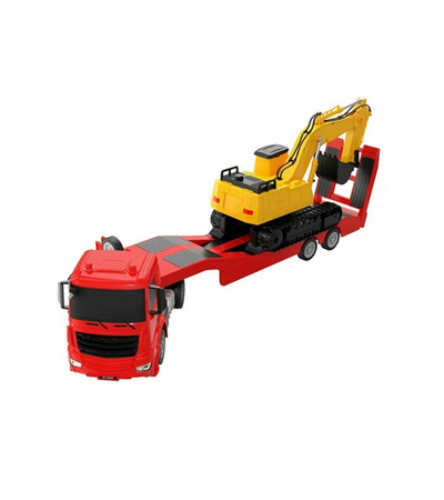 Радиоуправляемый тягач с тралом Double Eagle Mercedes-Benz Aroсs 1/26 2.4G RTR