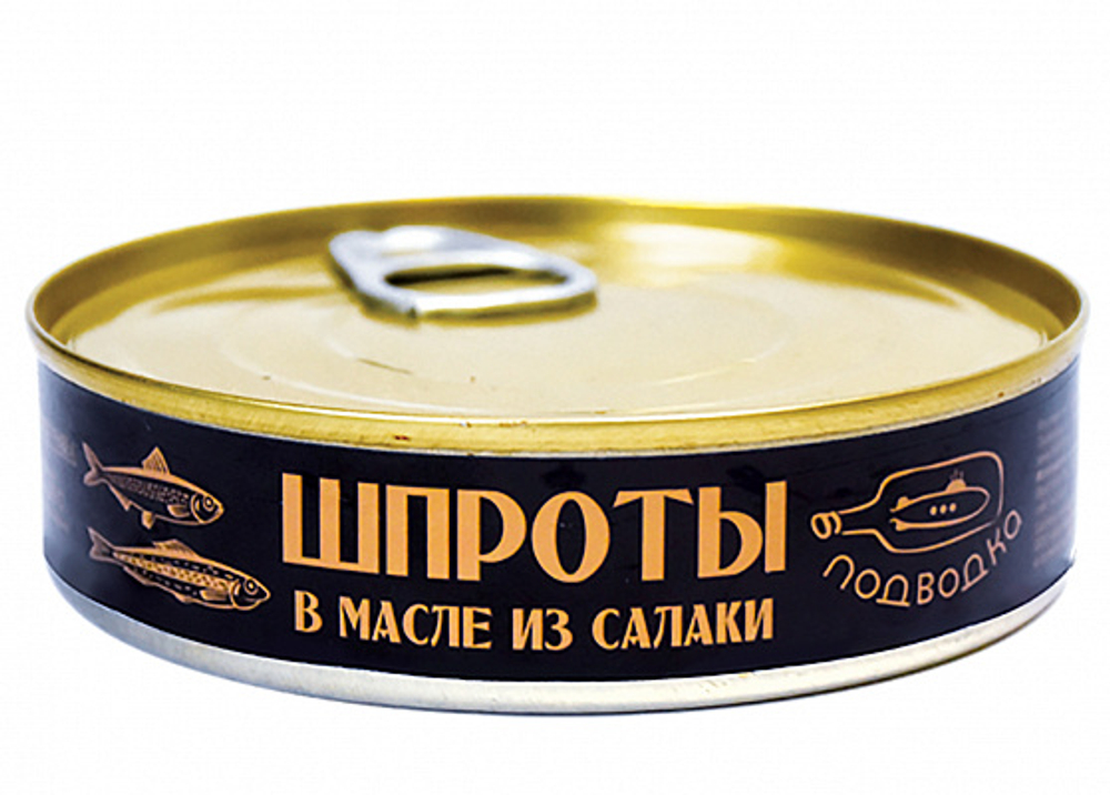 Шпроты в масле из салаки "Подводка"