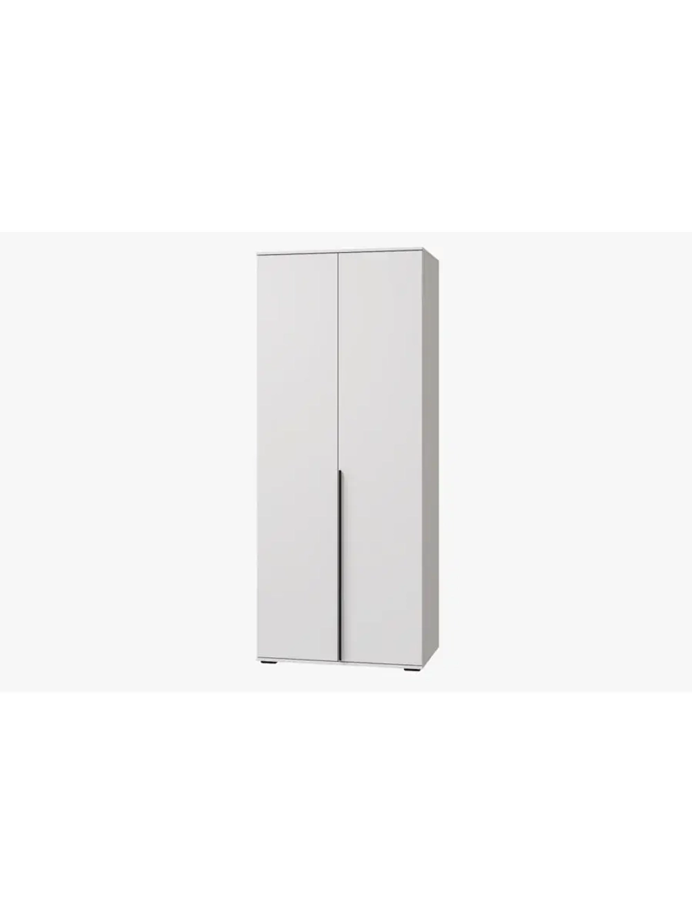 Шкаф для одежды распашной Белый 90х58х221 см