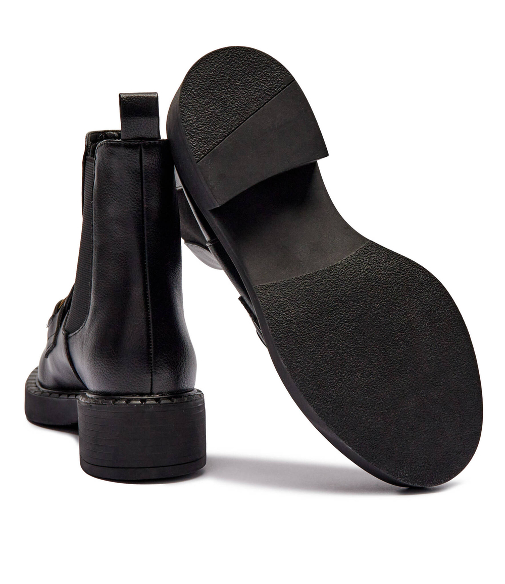 Кожаные челси TWINSET - черный(242TCP032)