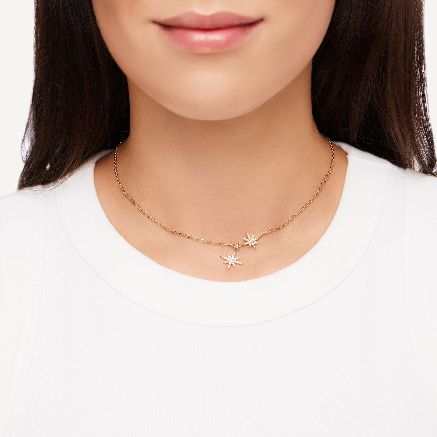 Колье Star Path Necklace - Gold