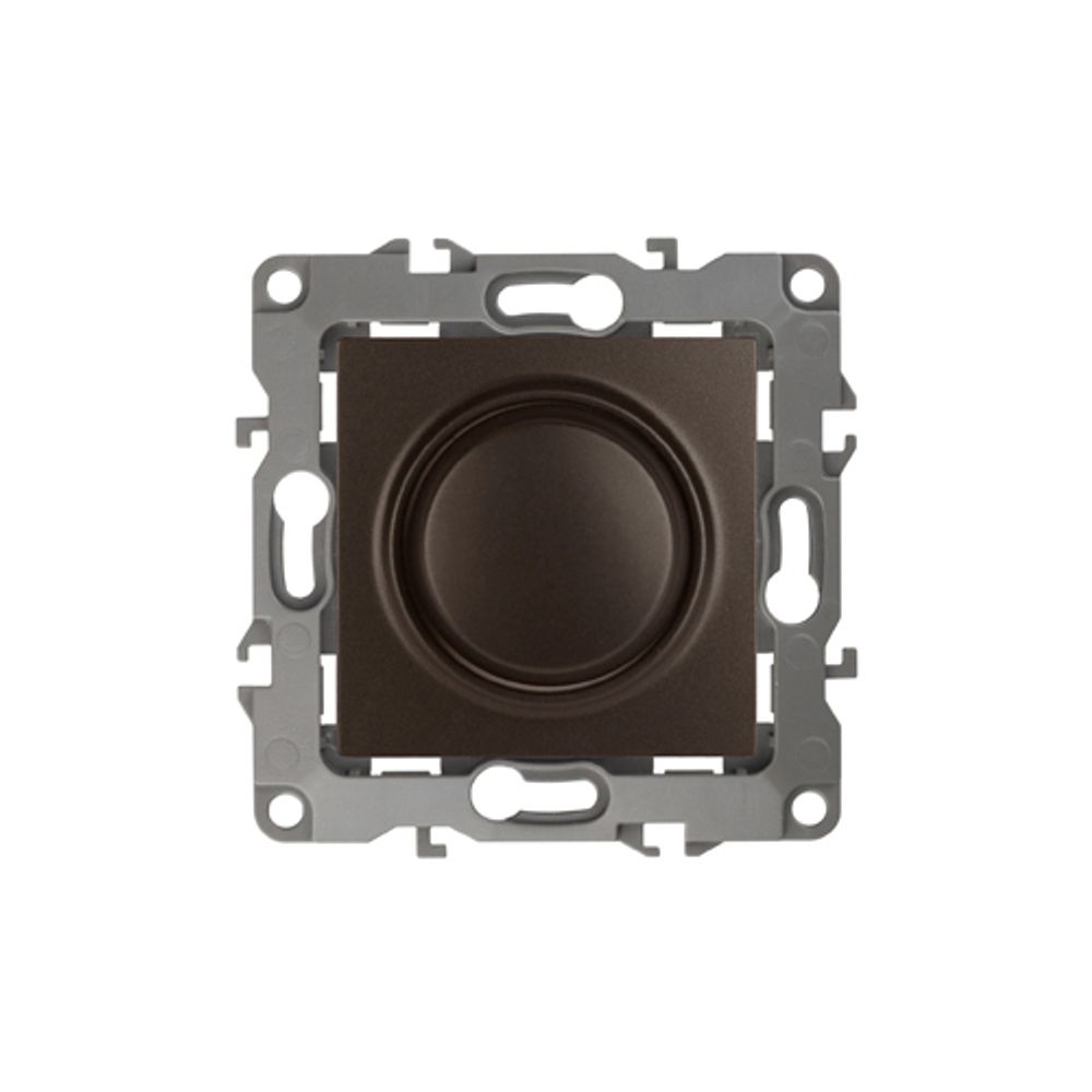 12-4101-13 ЭРА Светорегулятор поворотно-нажимной, 400ВА 230В, IP20, Эра12, бронза | Эра 12 Бронза