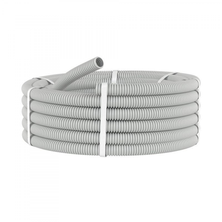 Труба гибкая гофрированная лёгкая с протяжкой d16