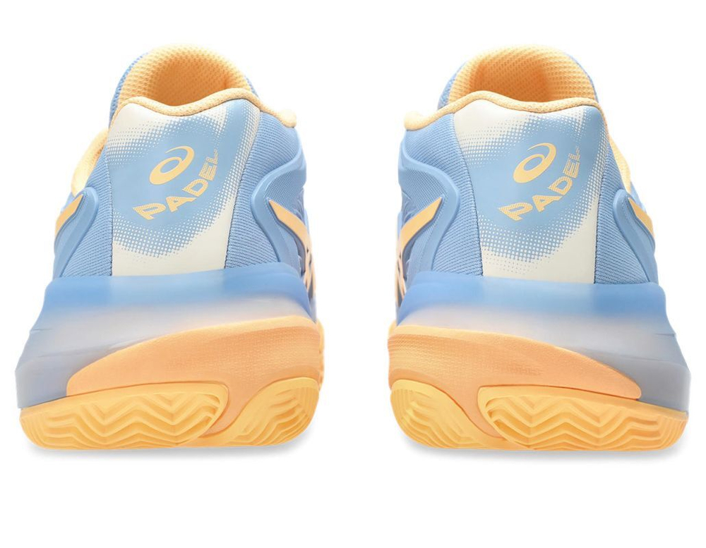 Женские кросовки для Padel Asics Gel-Resolution X Padel - stone wash/orange glow