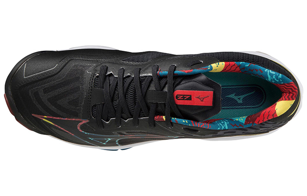 Mizuno Wave Lightning Z7 "Black Red Green"