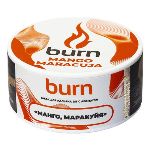 Burn 25гр. Mango Maracuja (Манго, маракуйя) (М) Банка