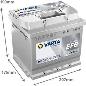 VARTA - N50-VAT - Starter Battery