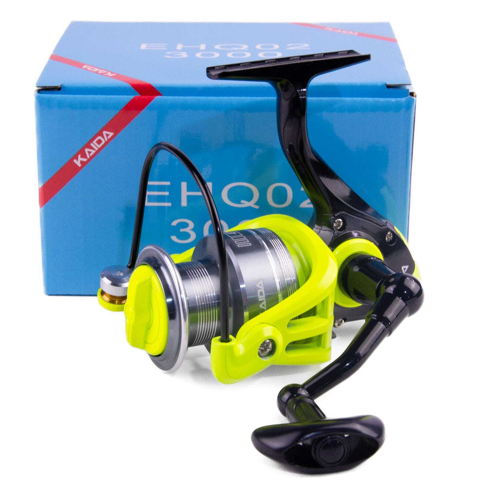 Катушка безынерционная Kaida EHQ02 (3000, 3+1BB, мет. шпуля)