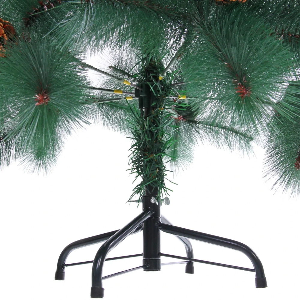 Ёлка «Волшебная шишка» 120 см, леска + шишки (110 веток)