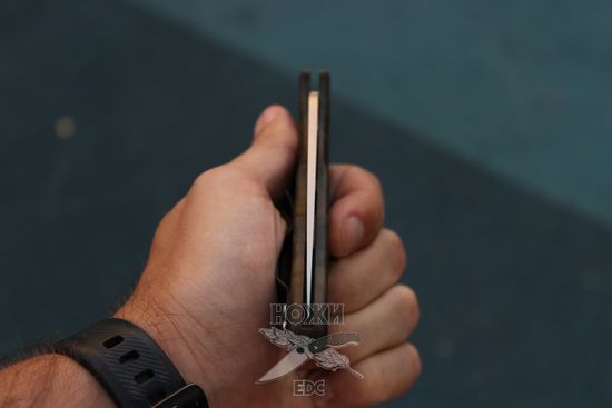 Складной нож Spyderco Endura 4 Zome Green C10ZFPGR c клинком из стали VG-10, рукоять FRN