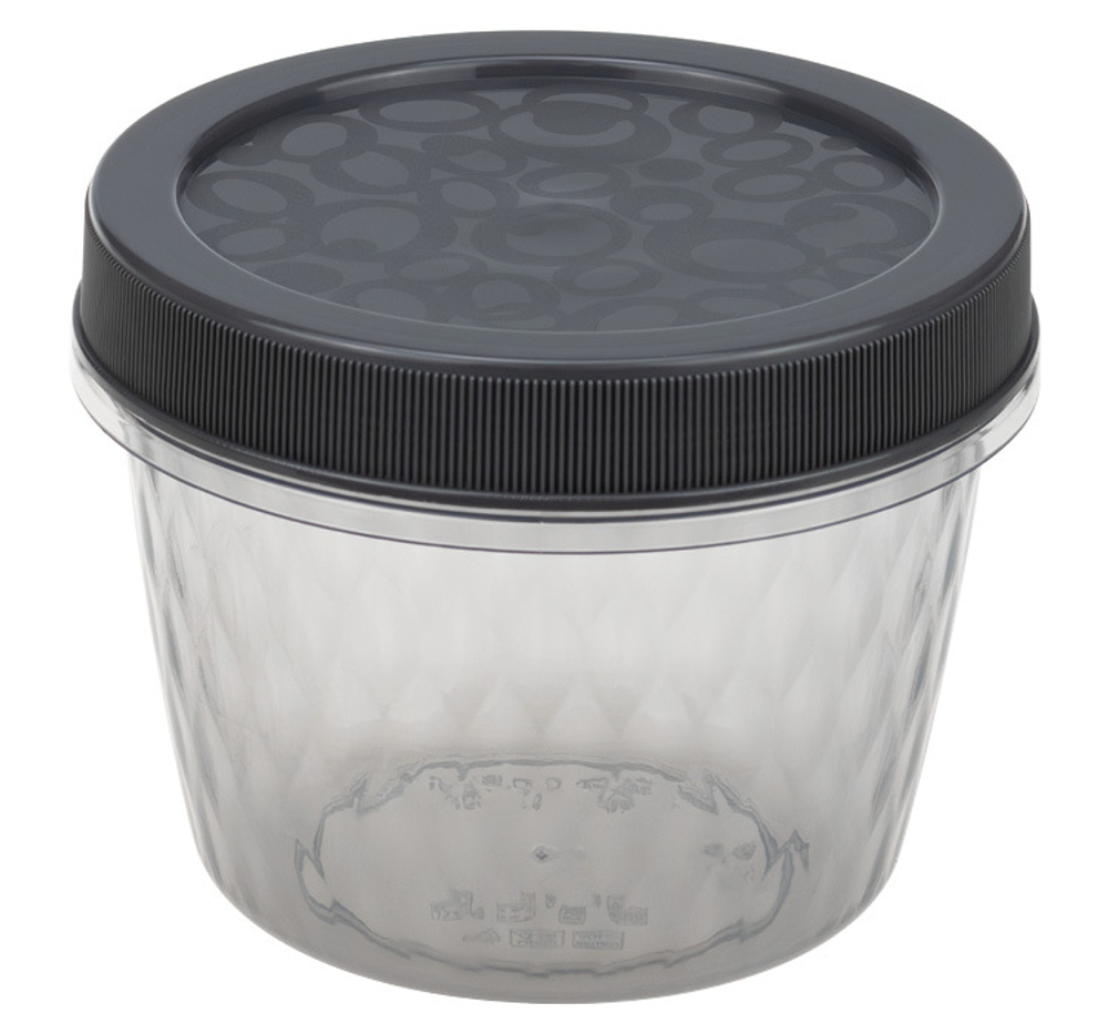 Емкость для продуктов с завинчивающейся крышкой РОЛЛ 0,55л микс (разноцветный) М1473