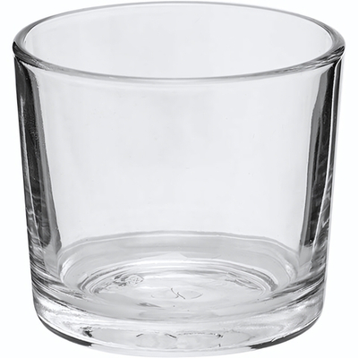 Стеклянный подсвечник (объем 100 мл.) (Цвет: прозрачный)