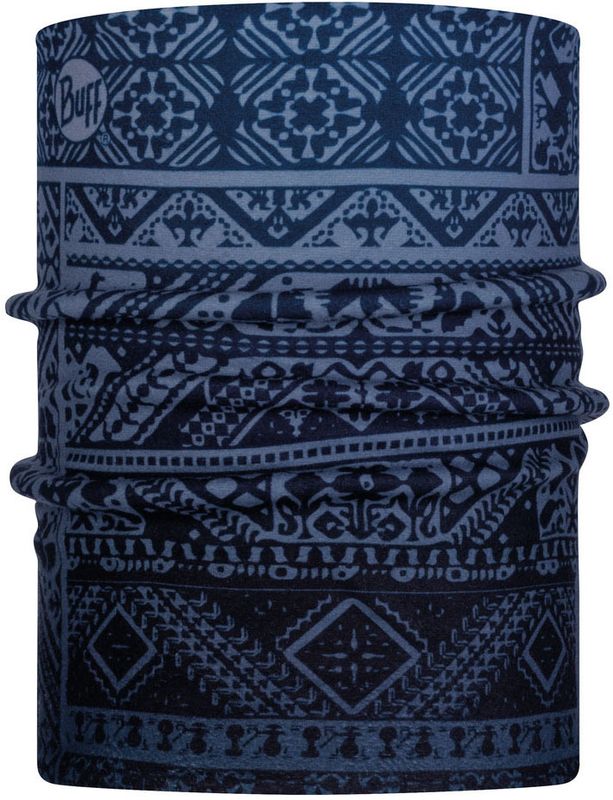 Двойной флисовый шарф-труба Buff Neckwarmer Polar Reversible Eskor Perfuse Blue Фото 1