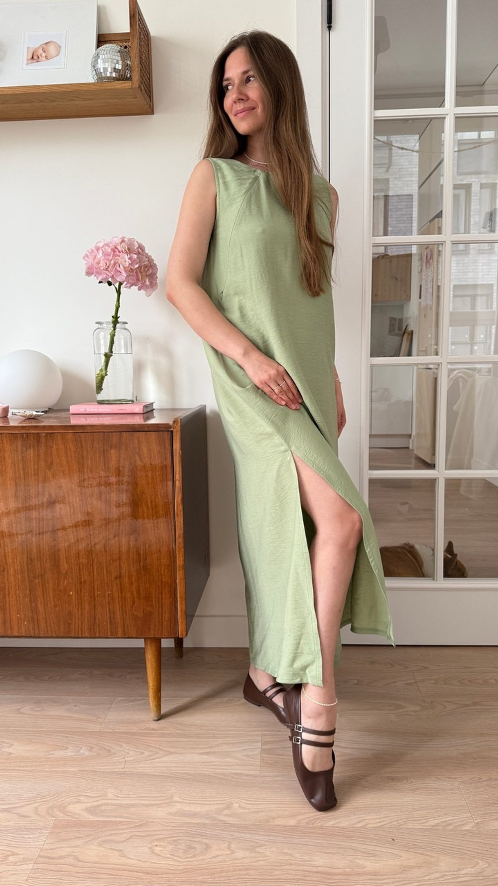 Платье Sun для беременных и кормящих, Мохито