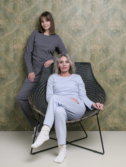 Пижама /костюм для дома /голубой