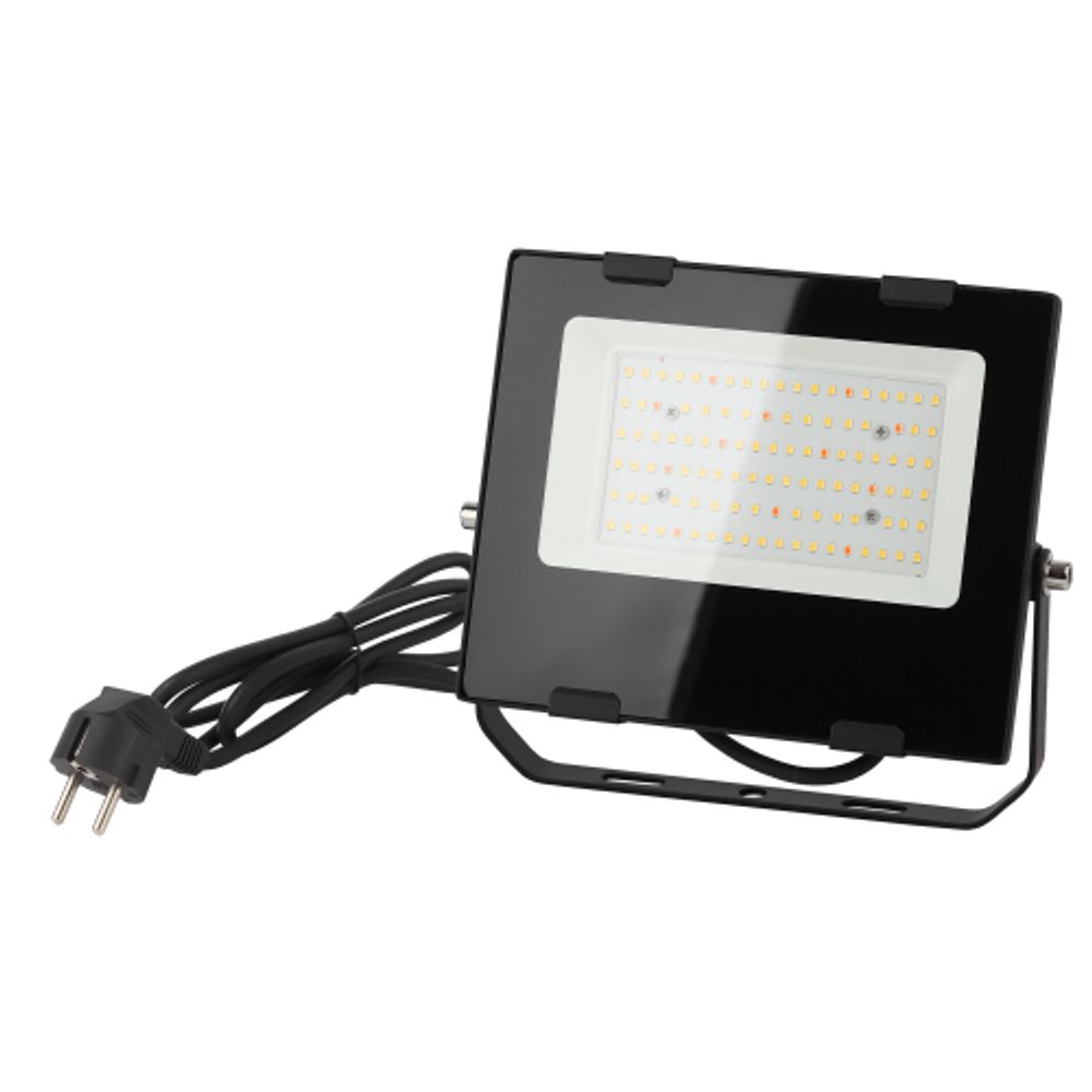 Фитопрожектор для растений светодиодный ЭРА FITO-50W-Ra90-LED для цветения и плодоношения полного спектра 50 Вт | Фито прожекторы