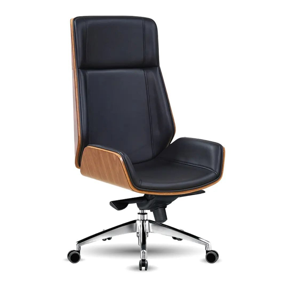 Кресло офисное 2388-1 582045 Black color LEATHER